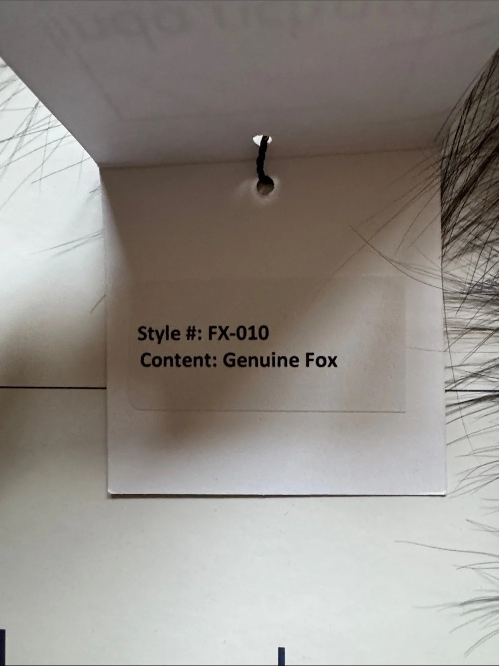 Linda Richards Multicolor Fox Fur Collar - Earth Tone Blend- NWT & Box